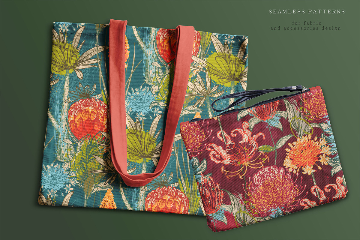 Large vector bundle. Floral Abstract, a Pattern Graphic by Molly art (Photo 13 of 48)