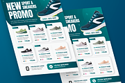 Shoes Catalogue Product Promo Flyer, a Flyer Template by MMPixelCraft (Thumbnail 6 of 6)