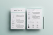 3 Page Resume Template | INDD + DOCX, a Resume Template by BlackDotResumes (Thumbnail 3 of 6)