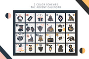 Christmas Advent Calendar, an Object Graphic by Alyonka_lis (Thumbnail 2 of 8)