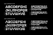 LETRIAL Square Industrial Font, a Sans Serif Font by sentype (Thumbnail 3 of 9)