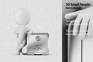 3D Small People - Next to the Safe
