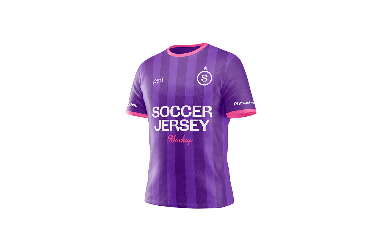 Soccer Jersey Mockups, a Shirt Mockup by artimasa (Photo 4 of 5)