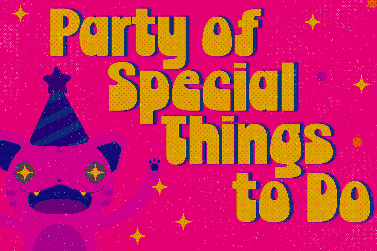 Chorine Family | Two retro fonts, a Font by The Flying Type (Photo 13 of 13)