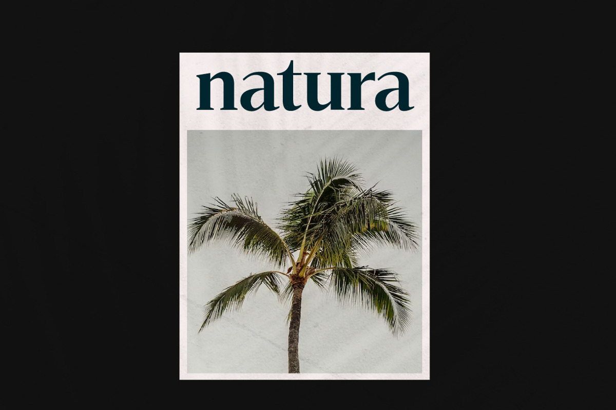 Banera Display Font, a Serif Font by Yukita Creative (Photo 2 of 9)