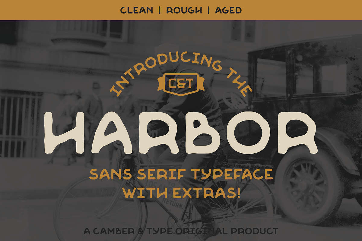 Harbor - Type Family, a Sans Serif Font by Camber & Type (Photo 1 of 6)