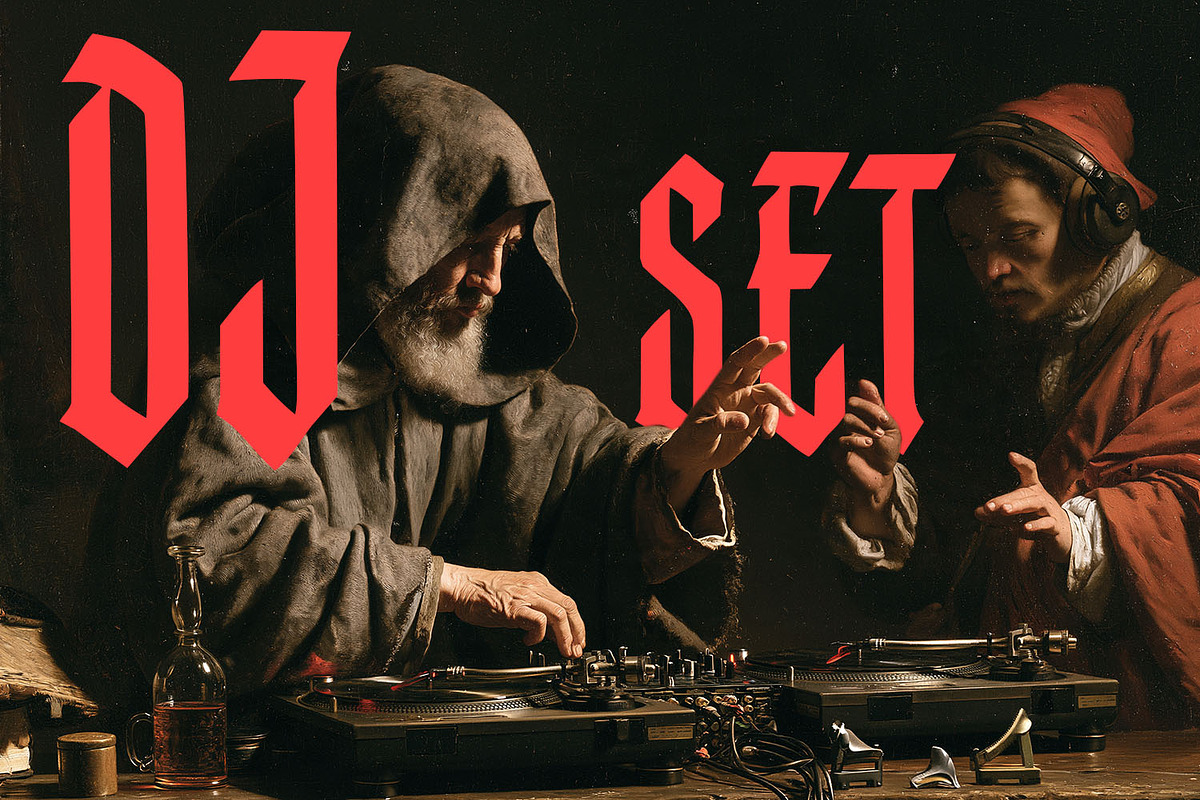 Monastic Font, a Blackletter Font by Handmadefont (Photo 5 of 11)
