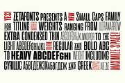Cinematografica - 7 fonts, a Sans Serif Font by Zetafonts (Thumbnail 2 of 10)