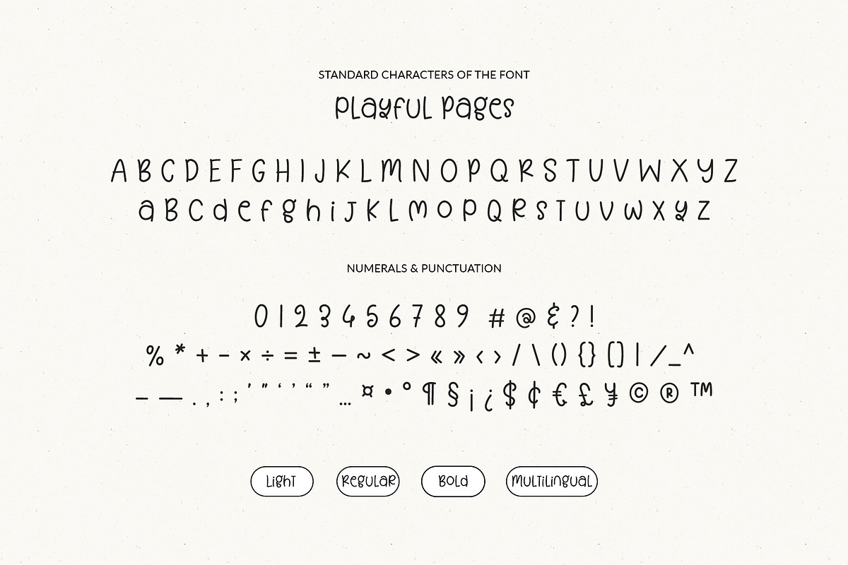 Playful Pages - A Quirky Font, a Handwritten Font by Kaya Fonts (Photo 23 of 33)