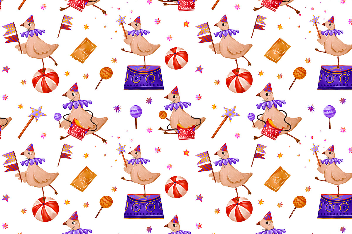 Festive Goose Party Clipart Set, an Animal Illustration by the_myro (Photo 13 of 17)