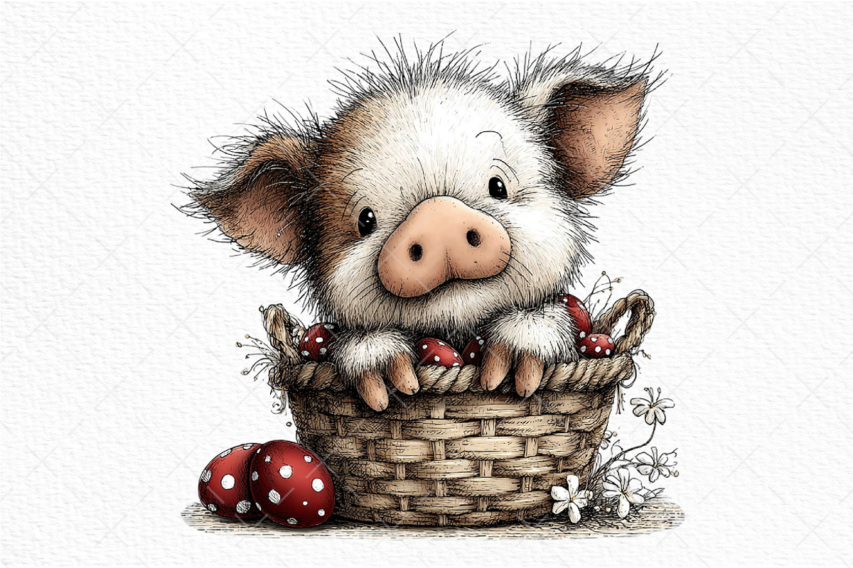 Spring Animal Clipart Png, an Illustration by Craft Nest (Photo 10 of 10)