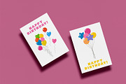 Balloons in a bunch Greeting vector, an Object Illustration by Neliakott ♥ (Thumbnail 4 of 10)