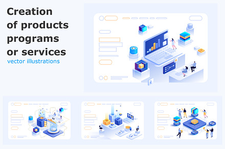 Creation of products programs or ser