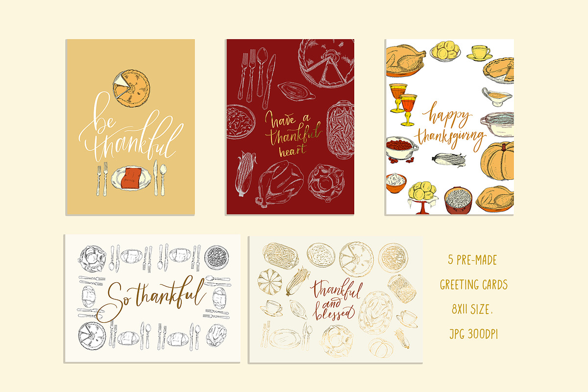 Thanksgiving Illustrations, a Decorative Illustration by Art pages (Photo 5 of 7)