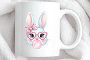Coquette Easter Bunny Bubblegum Png, an Illustration by DreamPrint404 (Thumbnail 2 of 6)