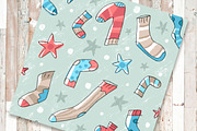 Christmas pattern, a Pattern Graphic by Melniklenart (Thumbnail 3 of 3)