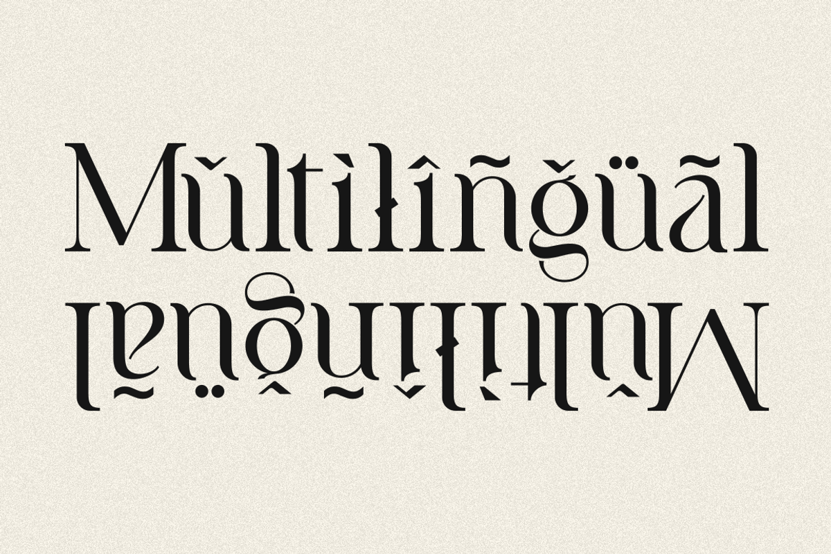 Nicholas // A Modern Display Font, a Serif Font by RockboyStd (Photo 10 of 12)