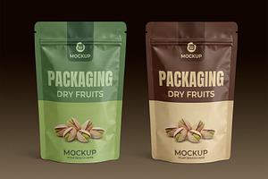 Stand Up Pouch Packaging Mockup, a Packaging Mockup by graphypix