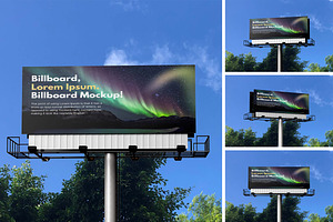 Billboard Mockup, an Advertising Mockup by seramoe