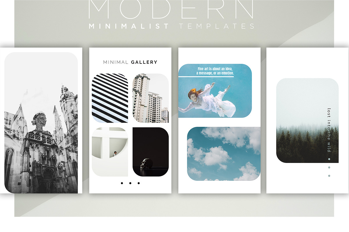 MINIMAL Instagram Stories, a Social Media Template by The Black & Art (Photo 4 of 7)