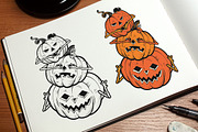 Halloween Collection, a Decorative Illustration by Moloko88 (Thumbnail 5 of 6)