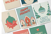 Сhristmas illustrations.Winter cards, a Seasonal Illustration by NatalieArtsDenysenko (Thumbnail 3 of 10)