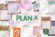 2027 Plan A. Calendar & Planners, a Decorative Illustration by Mio Buono (Thumbnail 1 of 13)