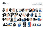 40 Psychotic Disorders Icon Set, a Healthcare Illustration by Iconic Era (Thumbnail 3 of 3)