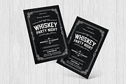 Whiskey Party Flyer, a Flyer Template by DesignWorkz (Thumbnail 1 of 2)