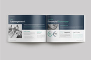 Annual Report Landscape Template, a Brochure Template by Cleffon_Graphic_Studio (Thumbnail 5 of 8)