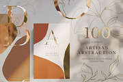 Artisan Abstract - Artistic Bundle, a Decorative Illustration by Laras Wonderland (Thumbnail 1 of 9)