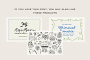 Ms Scarlett Handwritten Whimsy Font, a Script Font by Calamar Studio (Thumbnail 20 of 20)