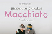 Macchiato [3 Fonts], a Sans Serif Font by Creamy Script (Thumbnail 1 of 5)