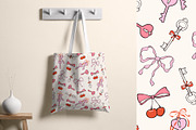 Whimsical Valentine Seamless Pattern, a Pattern Graphic by Groovy Arts (Thumbnail 5 of 5)