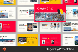 Cargo Shipping Powerpoint Templates, a Presentation Template by Fit-tee