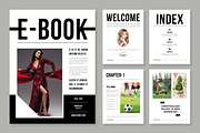Modern E-book Design Template, an UI Kit Template by ContestDesign (Thumbnail 1 of 3)