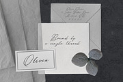 Silver Thread Textured Script Font, a Script Font by AnMark (Thumbnail 9 of 10)