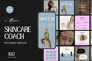 Skincare Coach Instagram Template 01