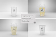 Clear Cold Drink Cups Mockup, a Cups & Container Mockup by INCDesign (Thumbnail 15 of 20)