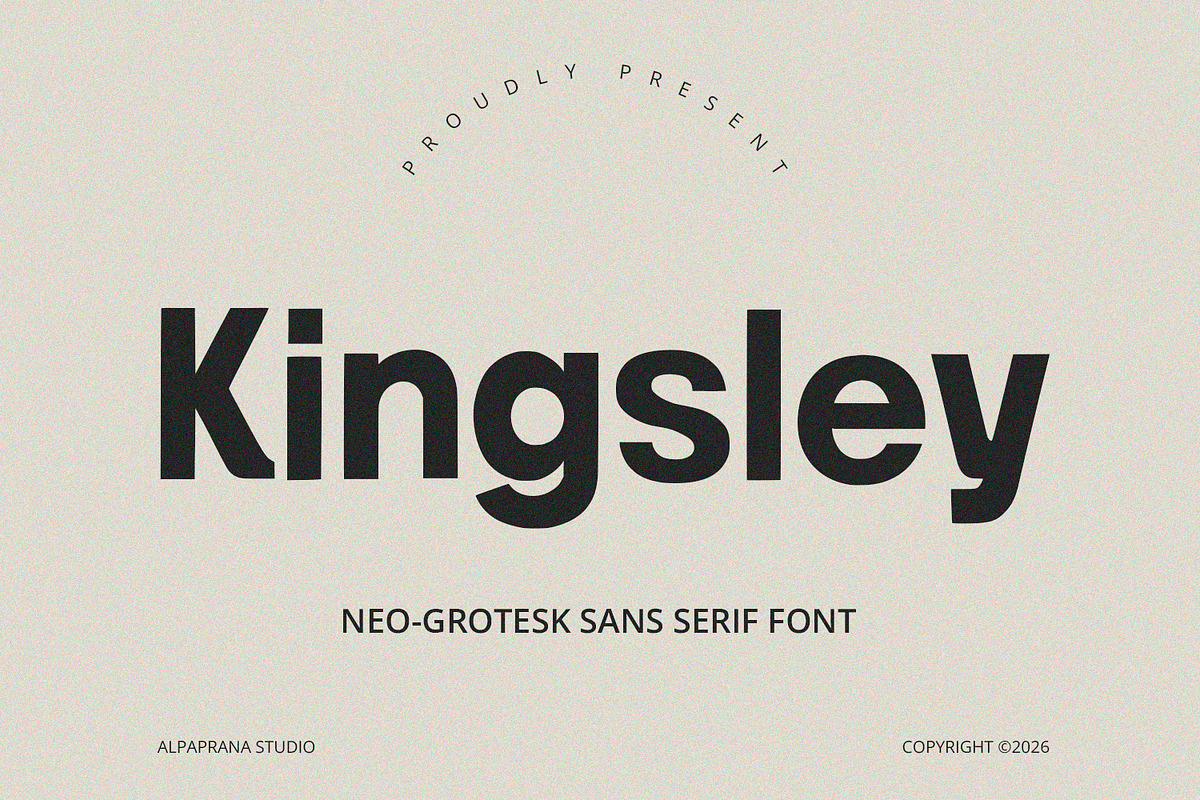 Kingsley - Serif Font, a Serif Font by Alpaprana (Photo 1 of 10)