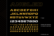 Cornerback Display Typeface, a Font by Field Brandz (Thumbnail 4 of 6)