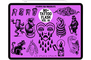 Tattoo Flash Vol. 19 - Stamp Set, a Brush Add-On by LA Studio Sthlm (Thumbnail 2 of 6)