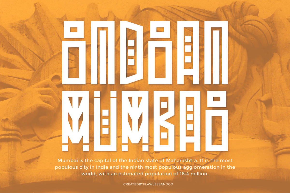 Shamans - Ethnic Decorative  Font, a Font by Flawless And Co (Photo 2 of 10)