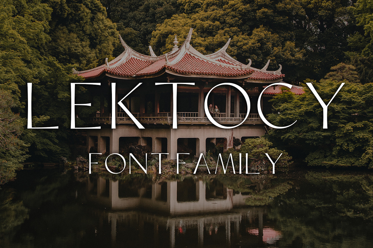 Lektocy modern sans serif font, a Sans Serif Font by TiveCreate (Photo 2 of 10)