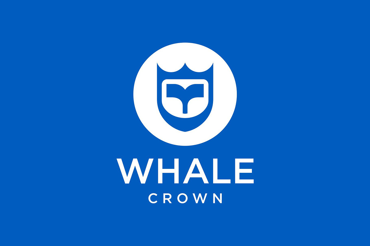 Whale Crown Logo Design, a Branding & Logo Template by Buqancreative (Photo 1 of 4)