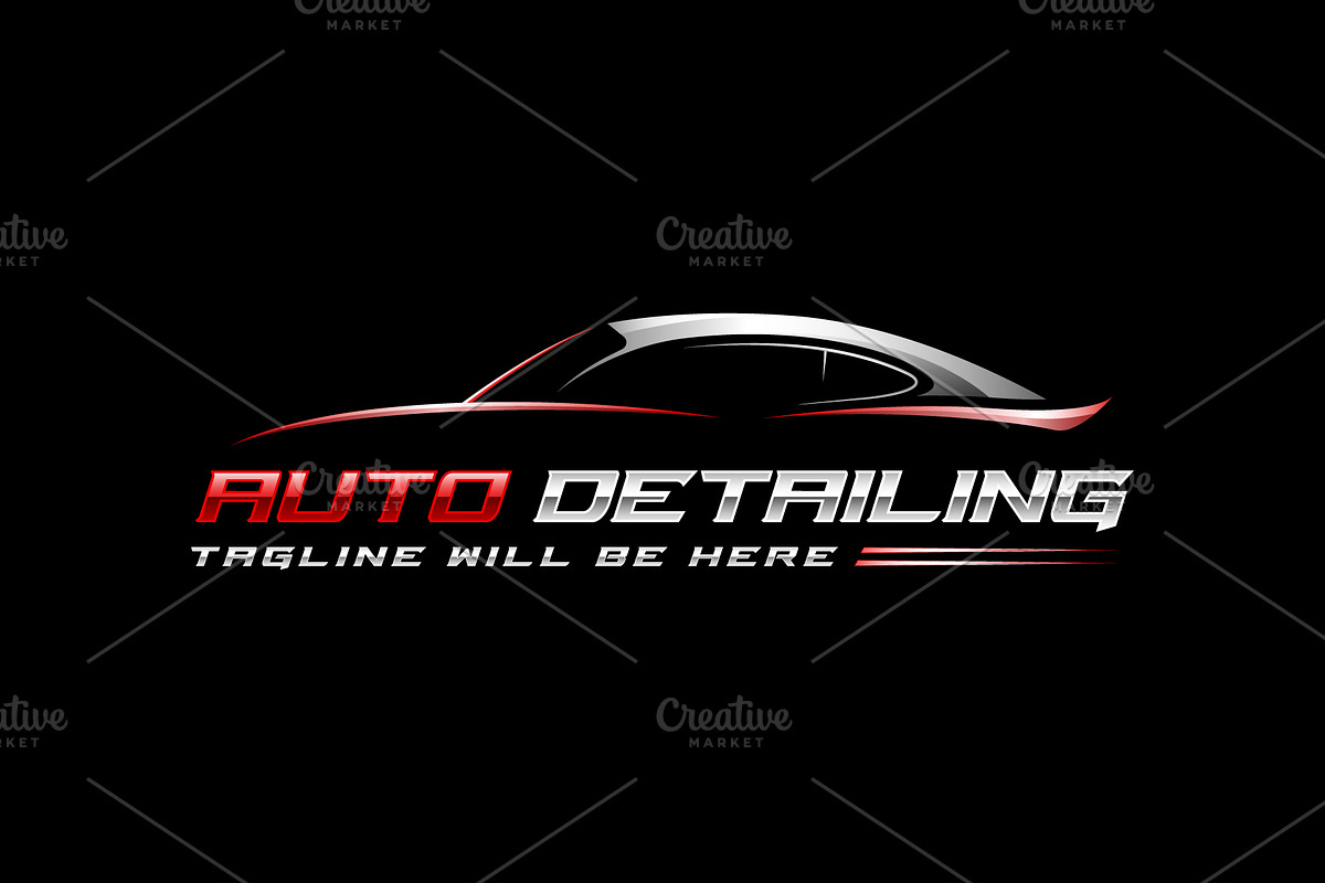 Auto Detailing Logo Template, a Branding & Logo Template by Nahid Hasan Nilim (Photo 2 of 7)
