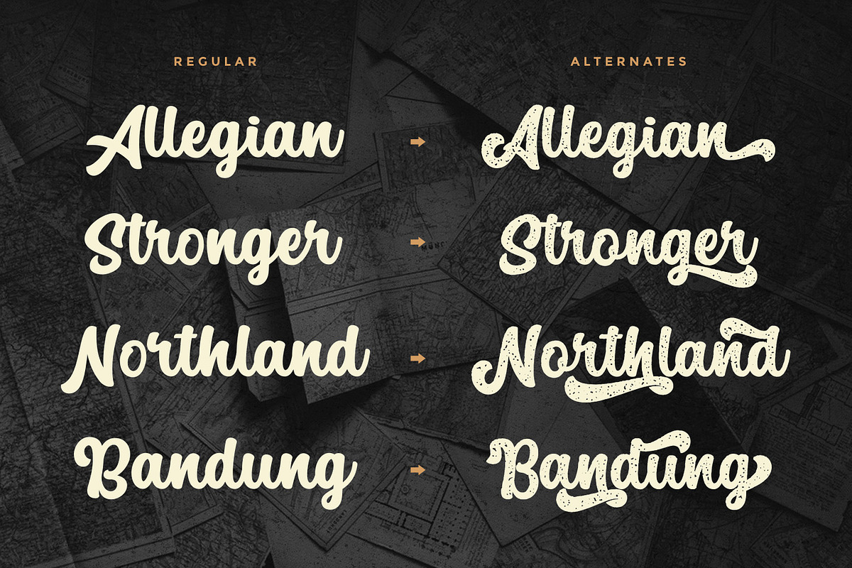 The Macksen Font preview 4