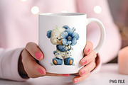 Whimsical Spring Teddy Bear Clipart, an Illustration by Craft Nest (Thumbnail 7 of 10)