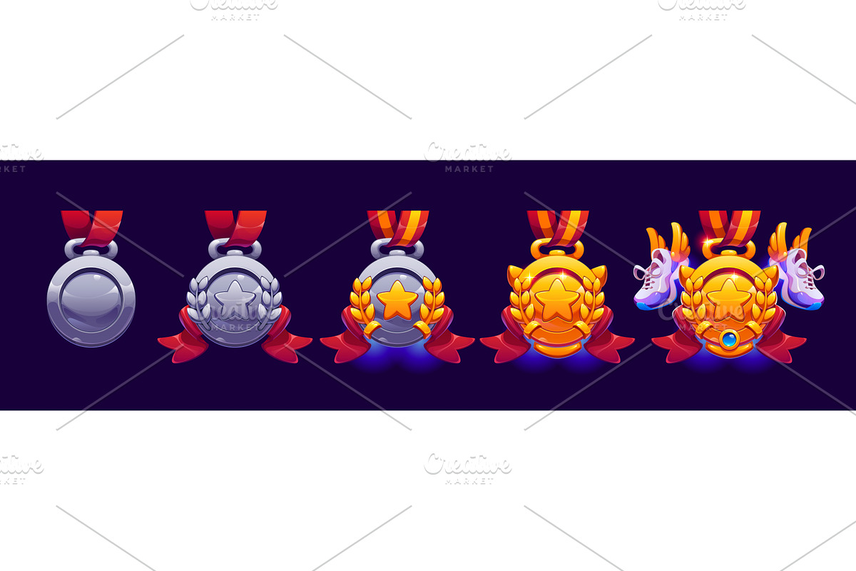 Athletics game rank badge, sport, a Sport Illustration by Vector Tradition