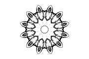 Elegant Mandala Line Art Collection, a Decorative Illustration by NJ Himel (Thumbnail 96 of 101)
